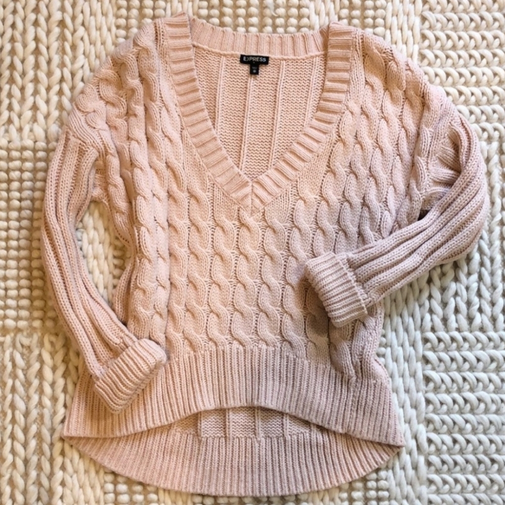NWOT Express Cable Knit Sweater